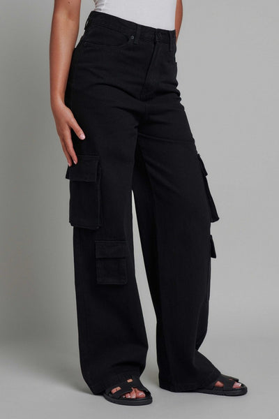 Karta Cargo Pant - Black - SHOPJAUS - JAUS