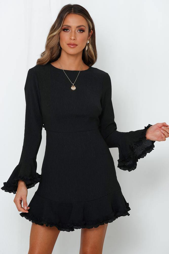 Lola Mini Dress - Black - SHOPJAUS - JAUS