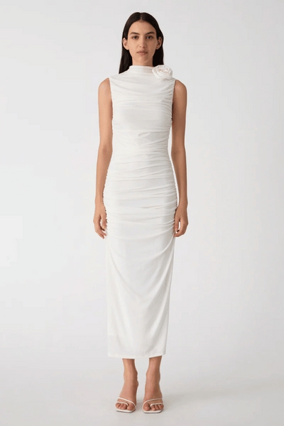 Misha Frankie Midi Dress - Ivory