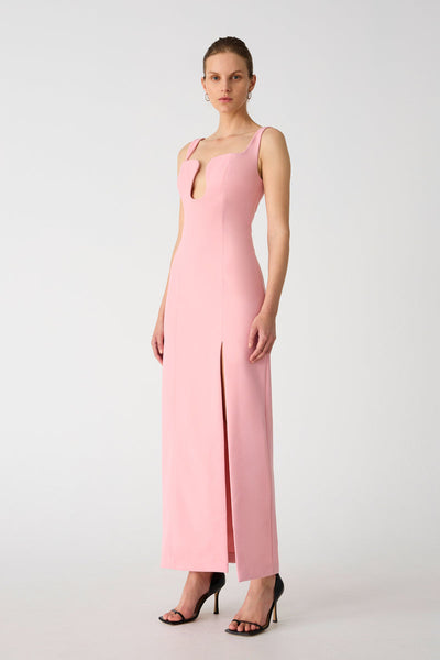 Misha Franka Crepe Gown - Fondant Pink