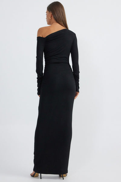 Reyna Maxi Dress - Black