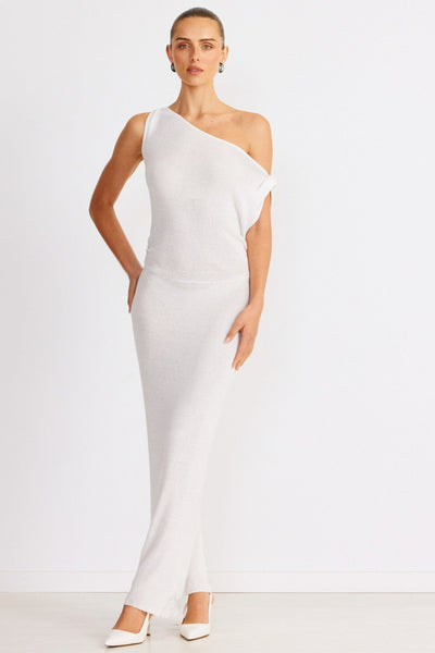 Calina Maxi Dress - White