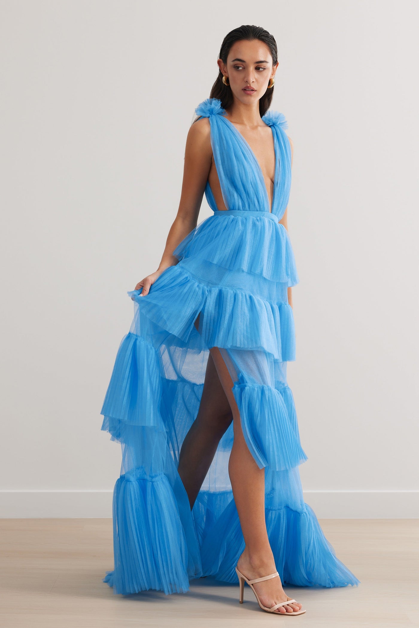 Zendaya Dress - Blue - SHOPJAUS - JAUS