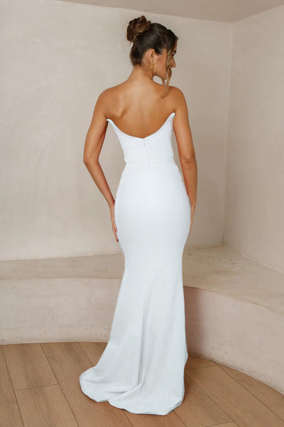 Celine Gown - White - SHOPJAUS - JAUS