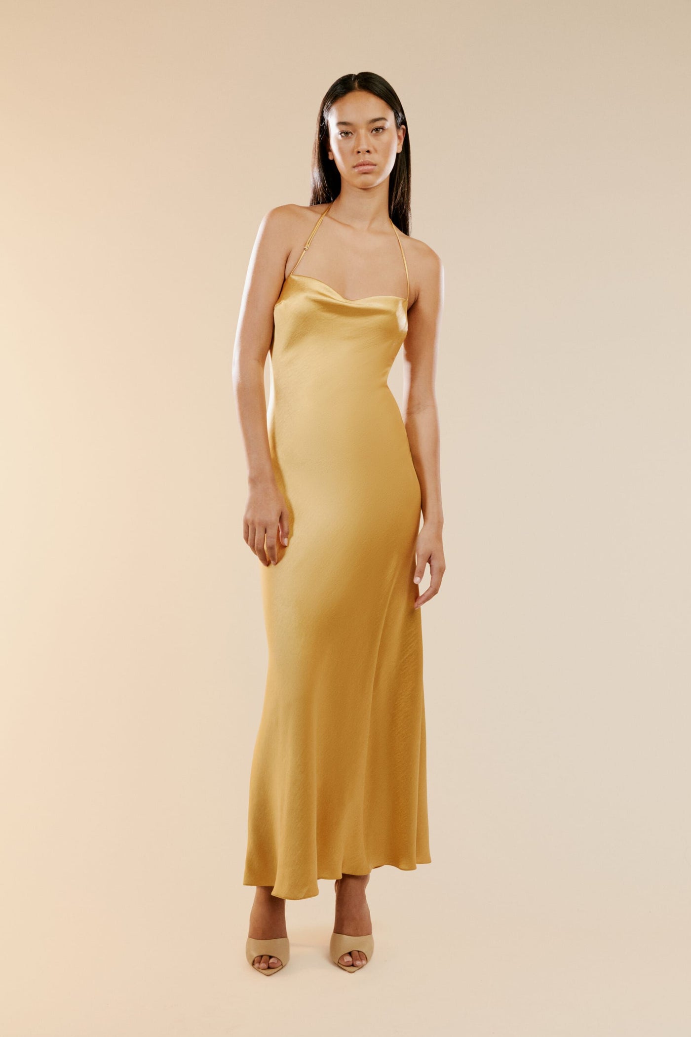 Carlen Maxi Dress - Gold