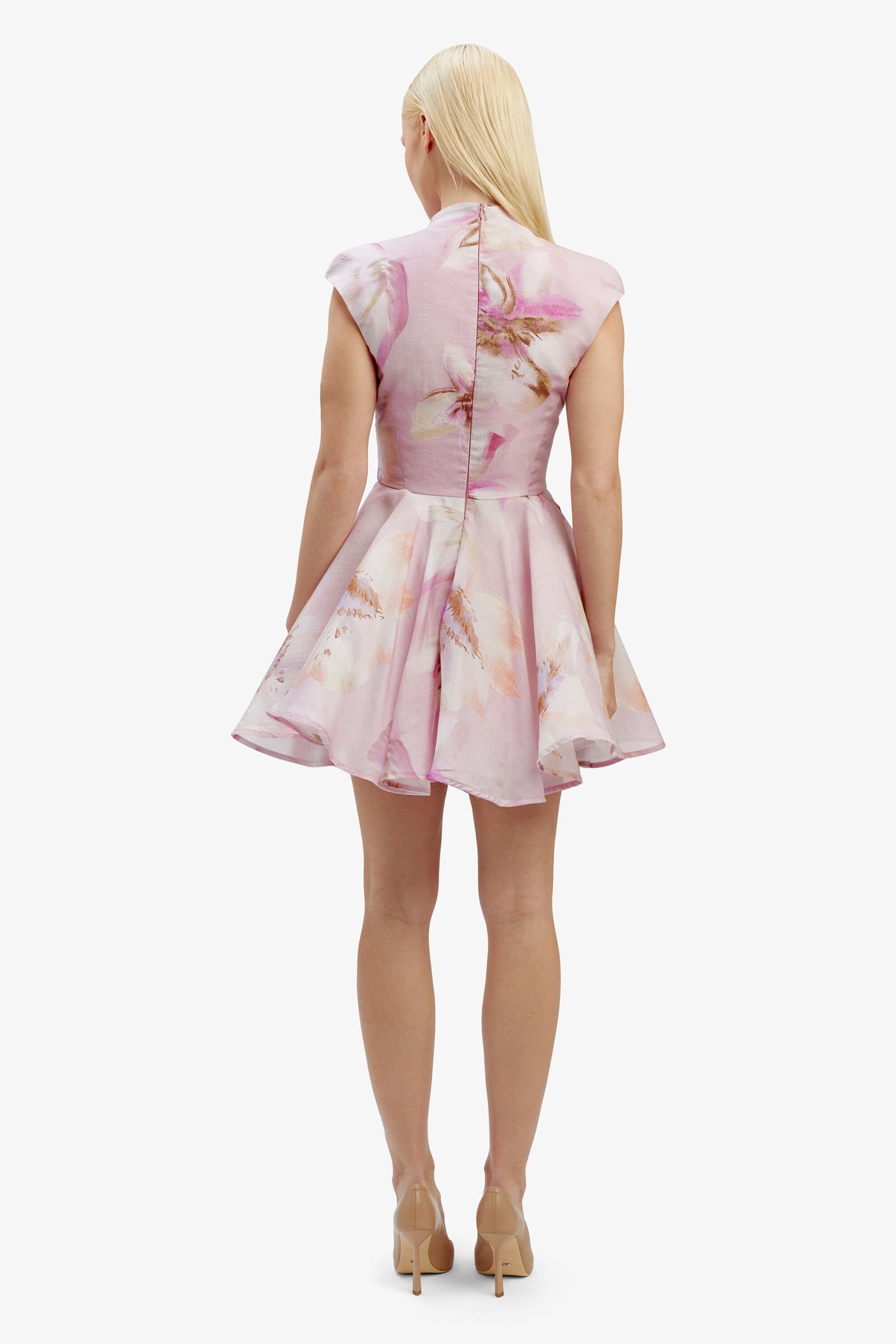 Josilyn Mini Dress - Lilac Floral