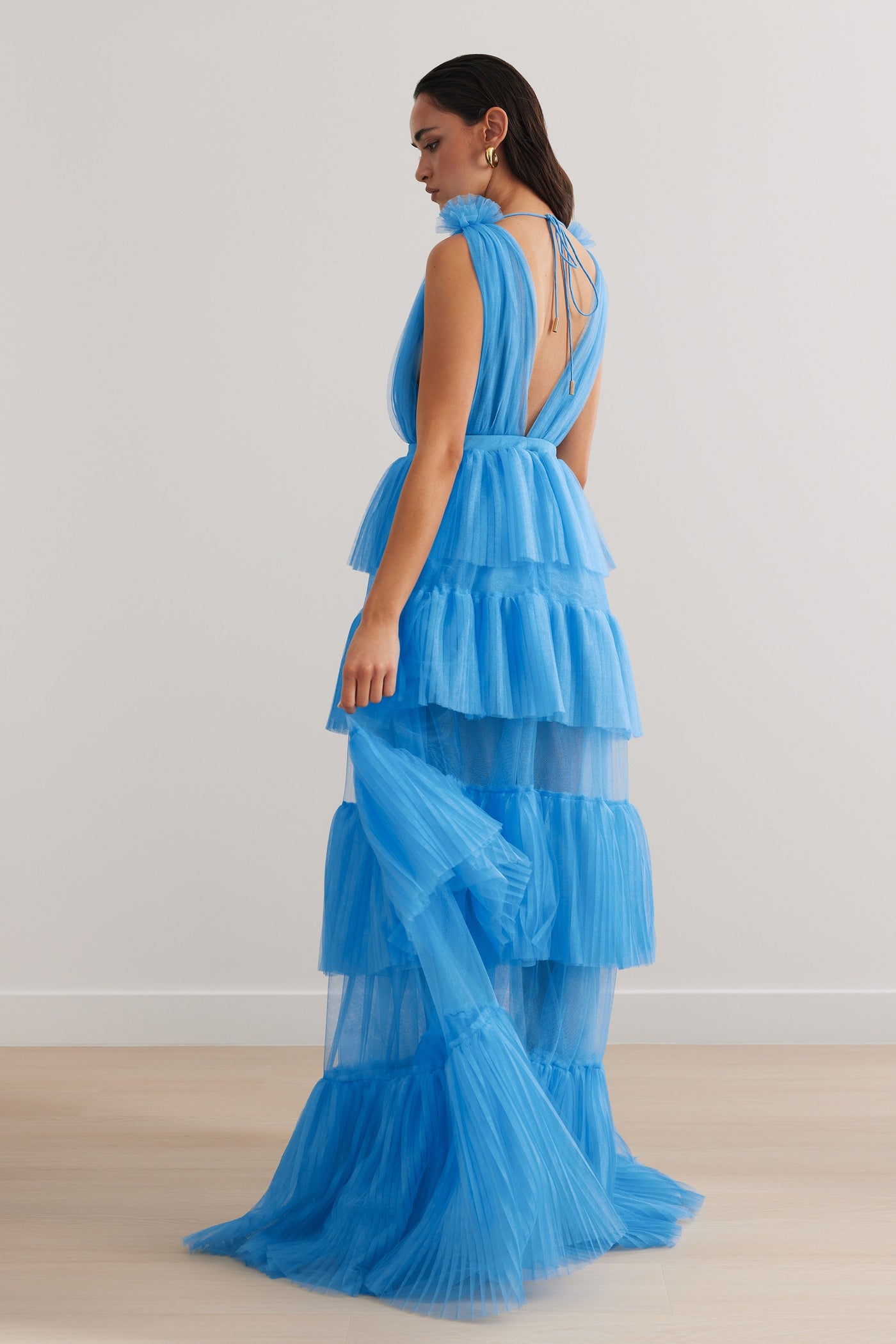 Zendaya Dress - Blue - SHOPJAUS - JAUS