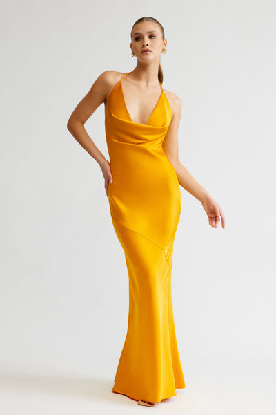 Freya Dress - Saffron