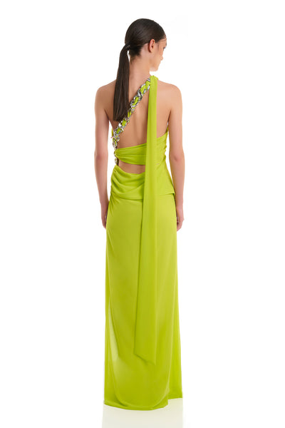 Arabella Gown - Lime