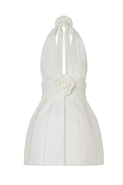 Bethani Dress - White - SHOPJAUS - JAUS