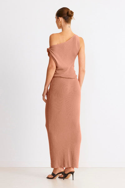 Calina Maxi Dress - Clay