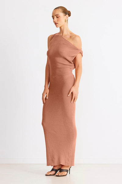 Calina Maxi Dress - Clay