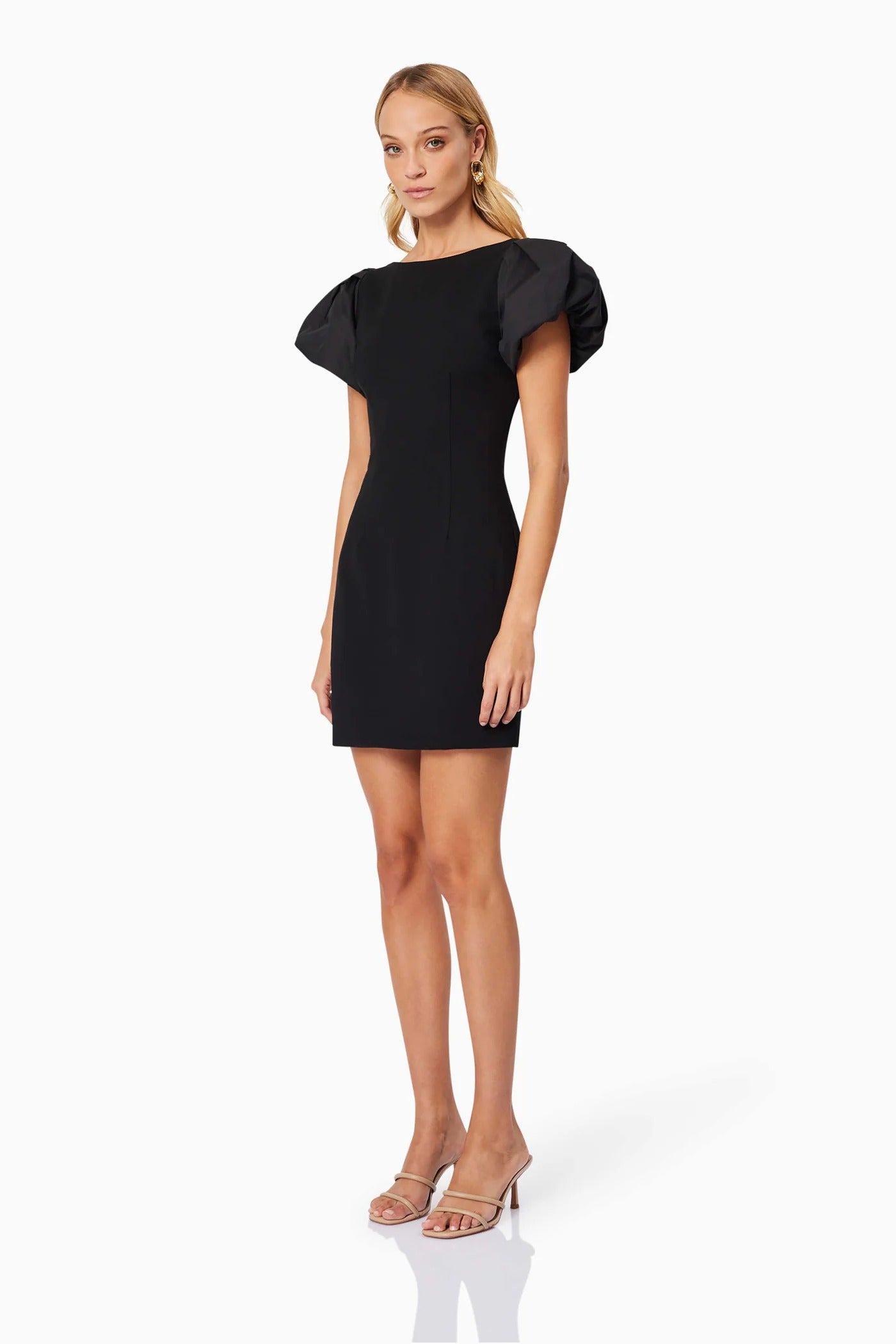 Eden Day Mini Dress - Black