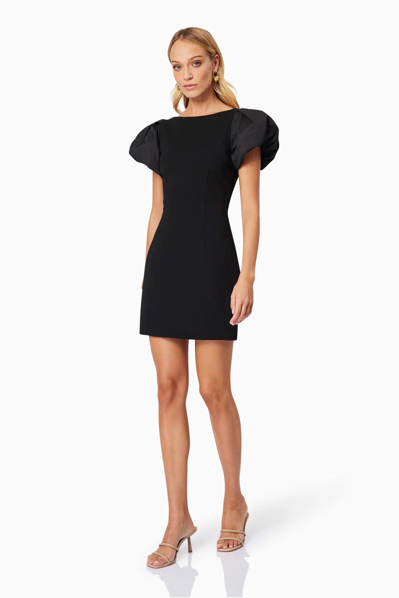 Eden Day Mini Dress - Black