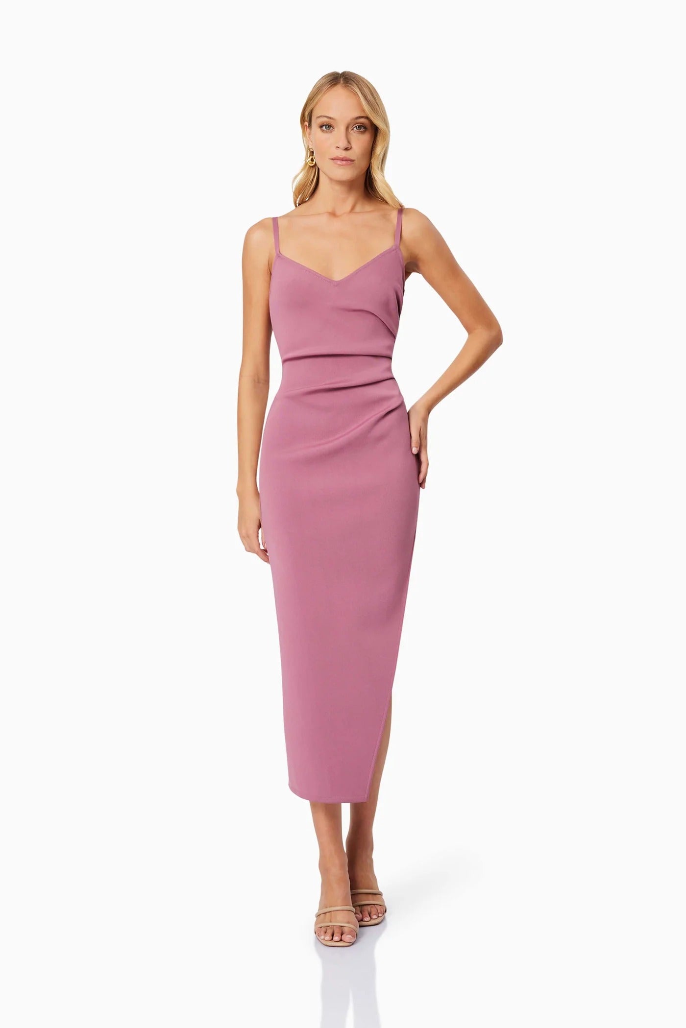 Vera Maxi Dress - Dusty Rose