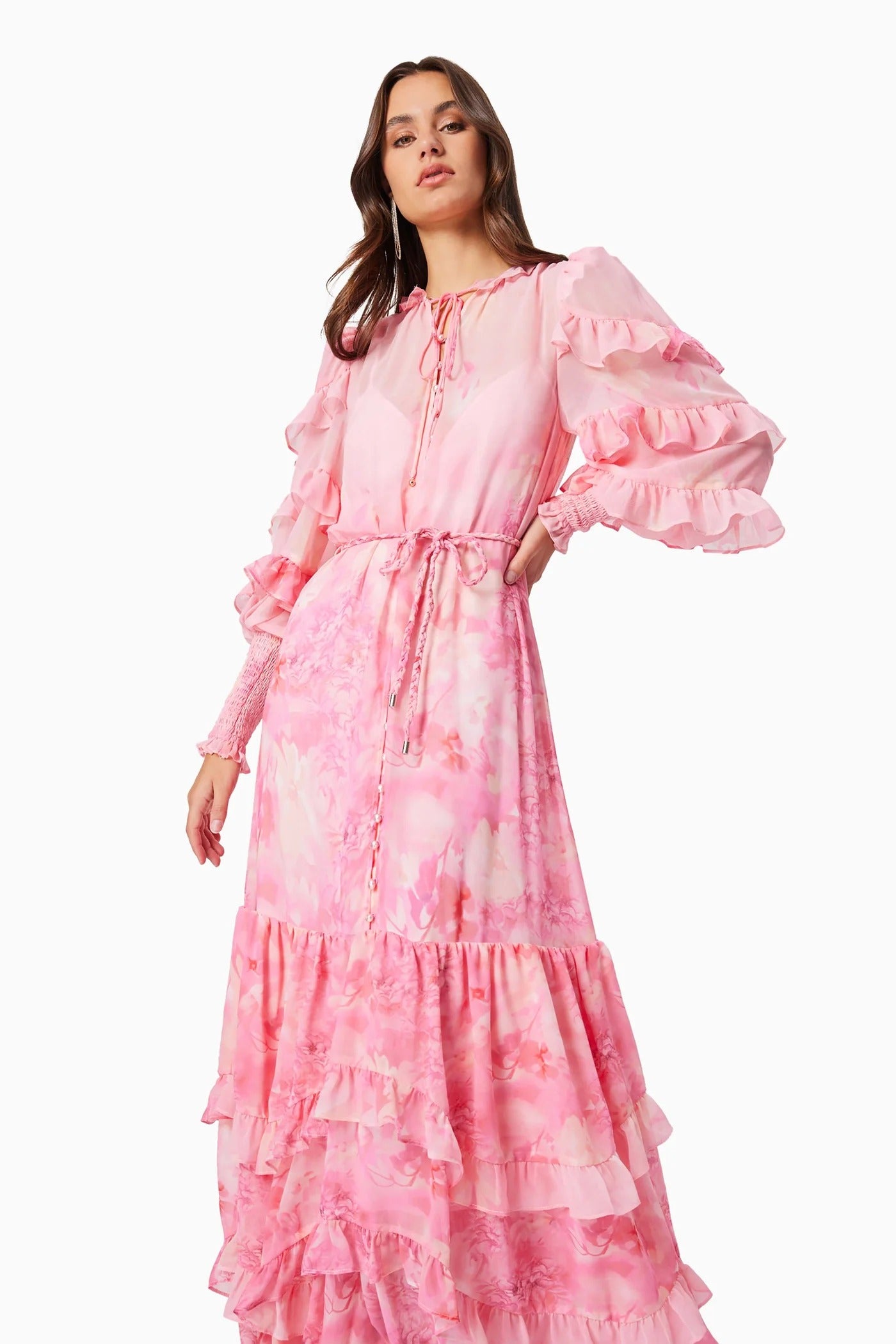 Ivy Maxi Dress - Pink