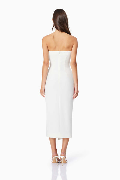 Charlotte Midi Dress - White