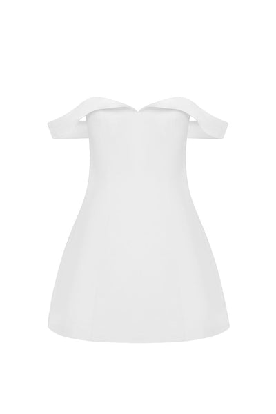 Ebonie Mini Dress - White