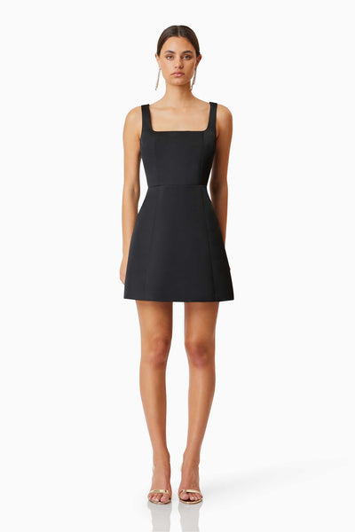 Amelie Mini Dress - Black