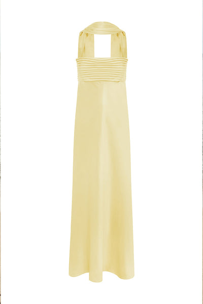 Elisa Maxi Dress - Lemon