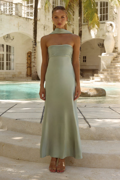 Elisa Maxi Dress - Sage