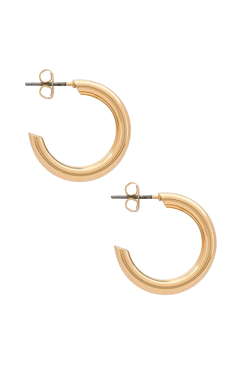 Small Hoop Earrings - 18k Gold Plated - SHOPJAUS - JAUS