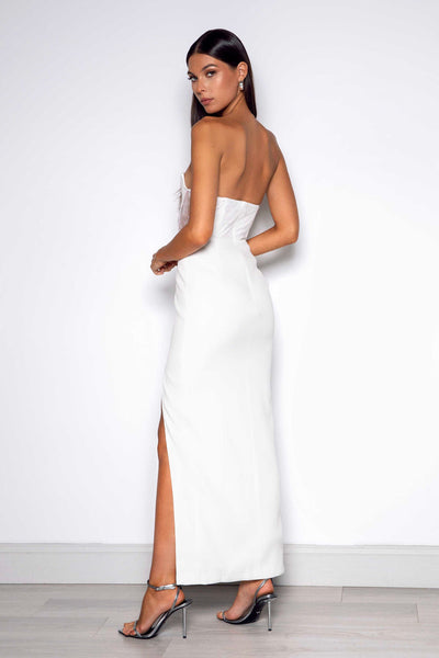 Elliot Dress - White - SHOPJAUS - JAUS