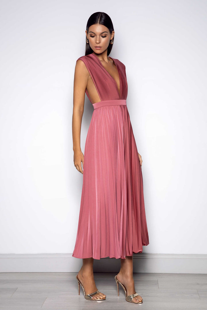 Evelyn Dress - Rose - SHOPJAUS - JAUS