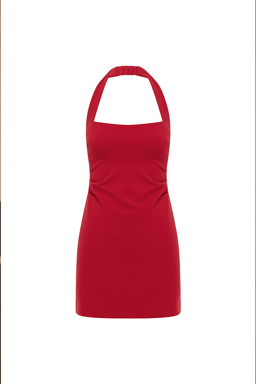 Franka Mini Dress - Red