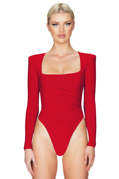 Nookie Irina Bodysuit - Scarlet - SHOPJAUS - JAUS