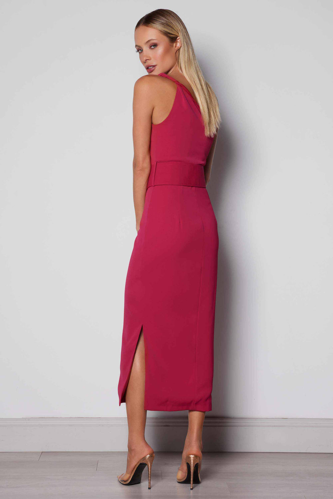 Irene Dress - Raspberry Pink