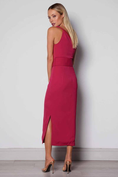 Irene Dress - Raspberry Pink