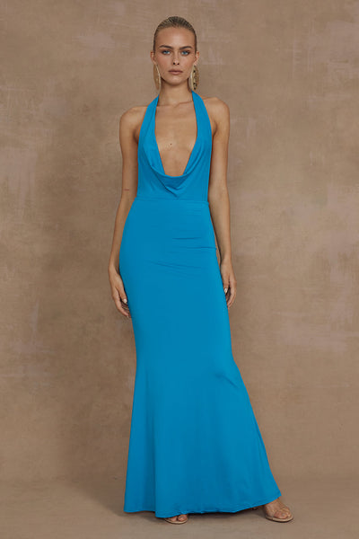 Lori Maxi Dress - Aqua