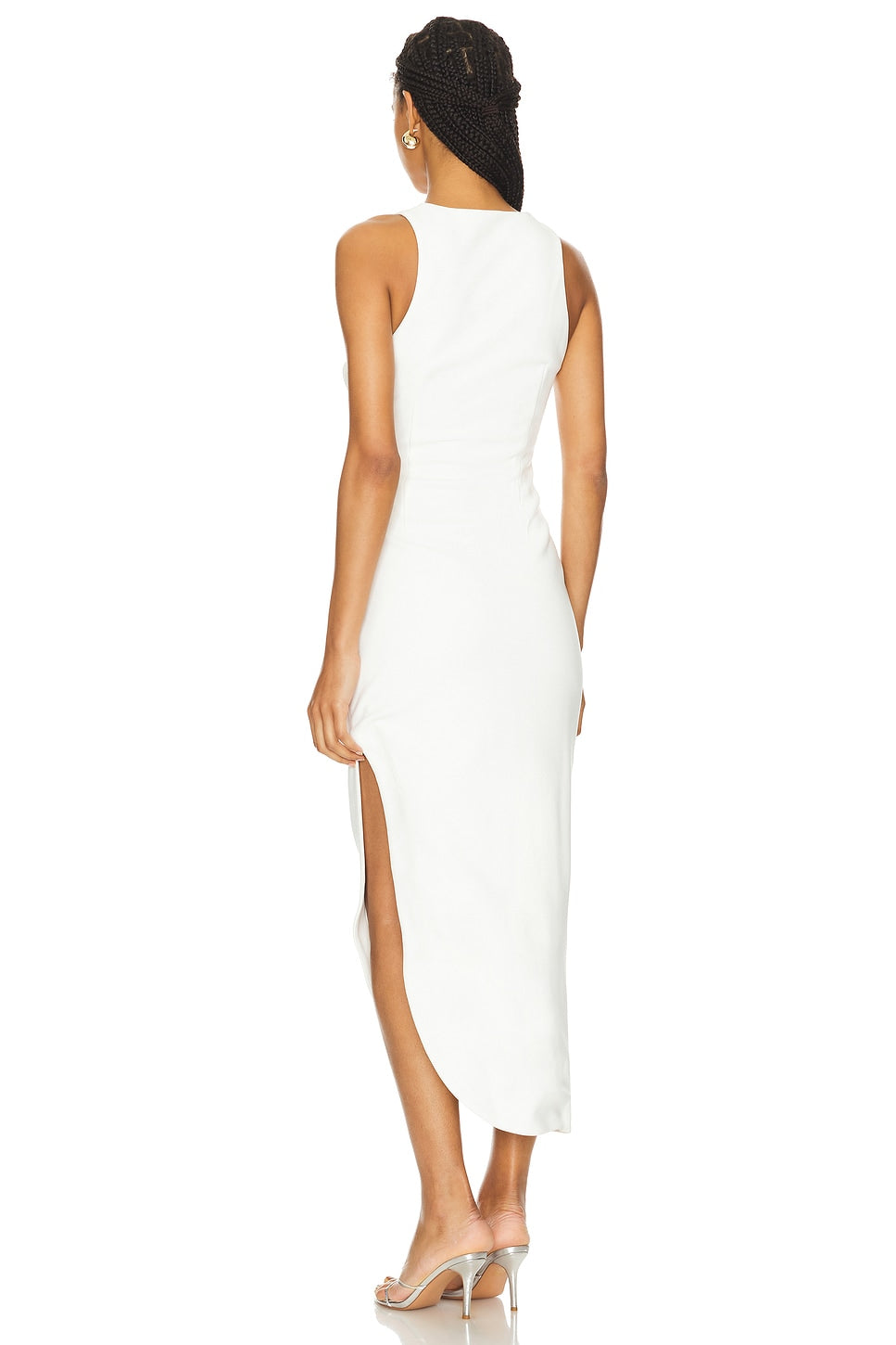 Misha Ida Midi Dress - Ivory