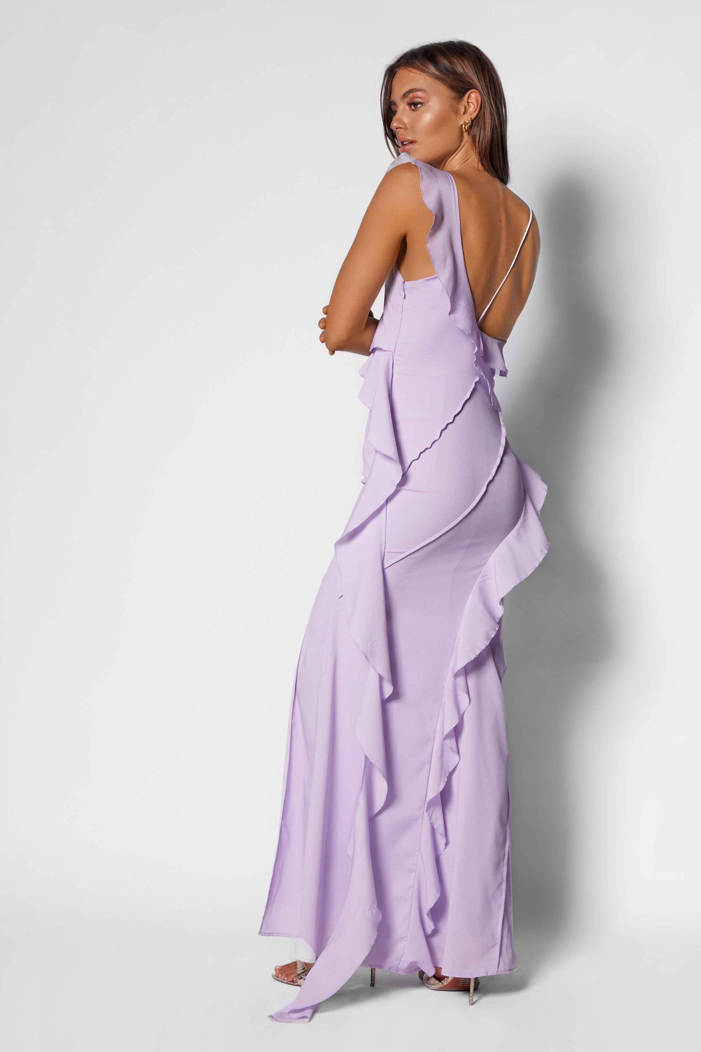 Meagan Dress - Lavender - SHOPJAUS - JAUS