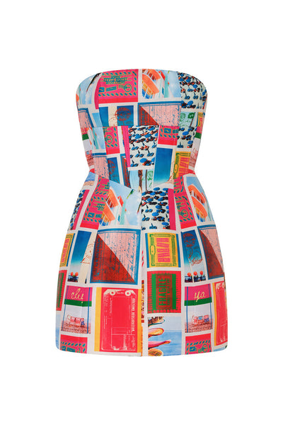 Messina Dress - Vacanza Print - SHOPJAUS - JAUS