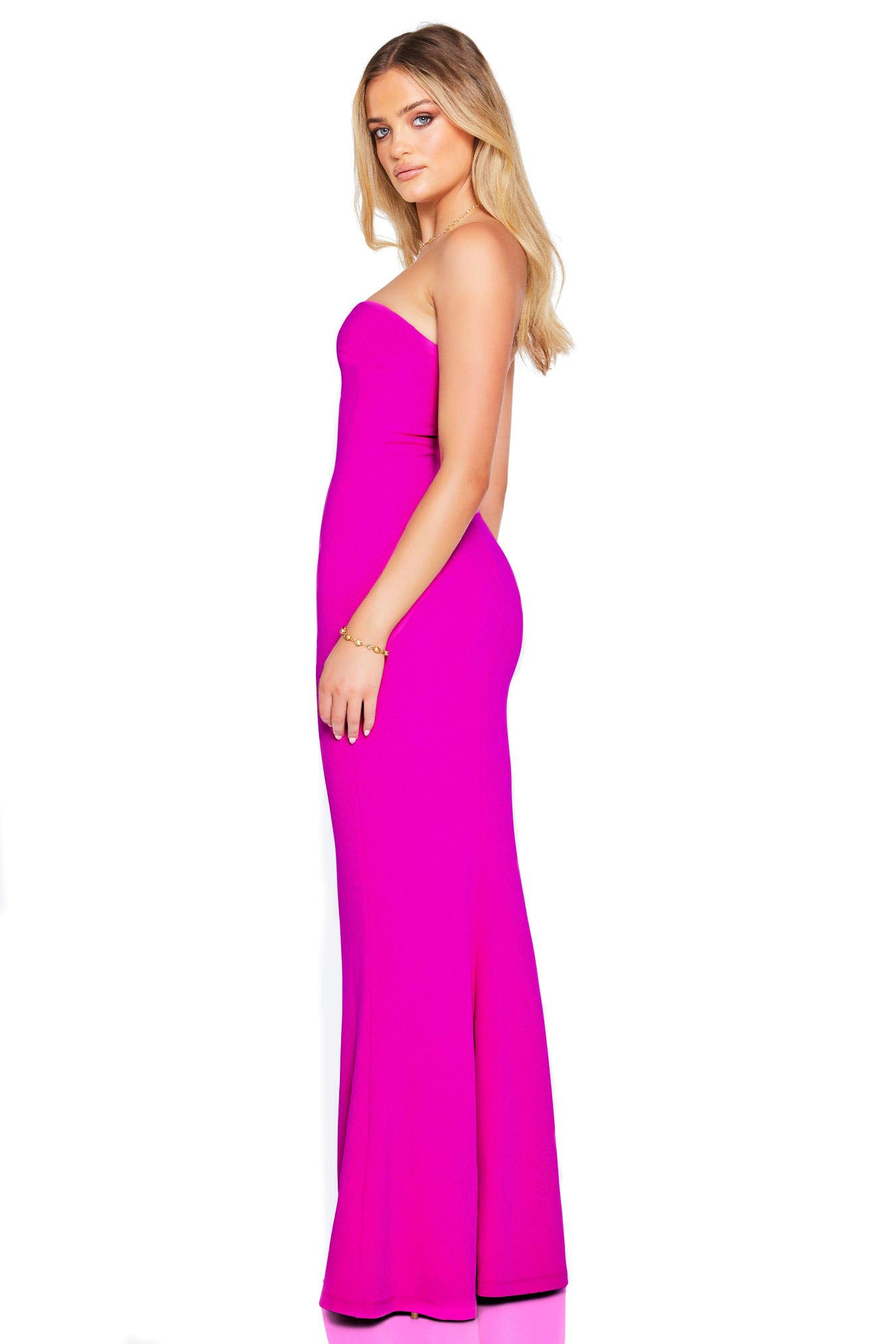 Nookie Minx Gown - Electric Pink - SHOPJAUS - JAUS