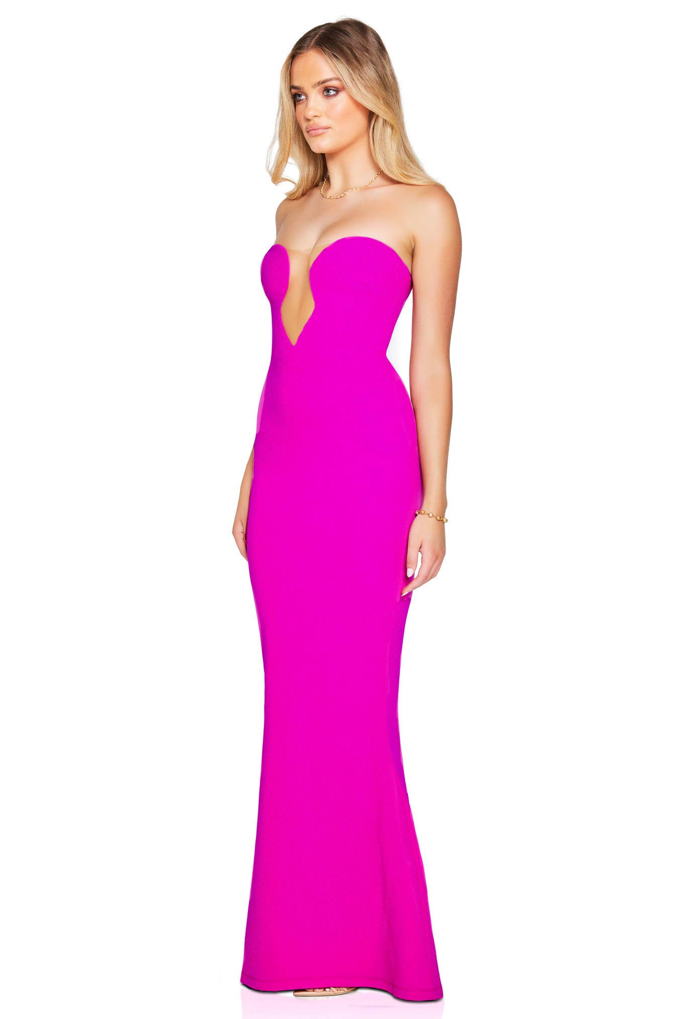 Nookie Minx Gown - Electric Pink - SHOPJAUS - JAUS