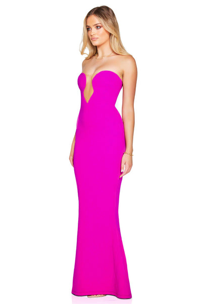 Nookie Minx Gown - Electric Pink - SHOPJAUS - JAUS