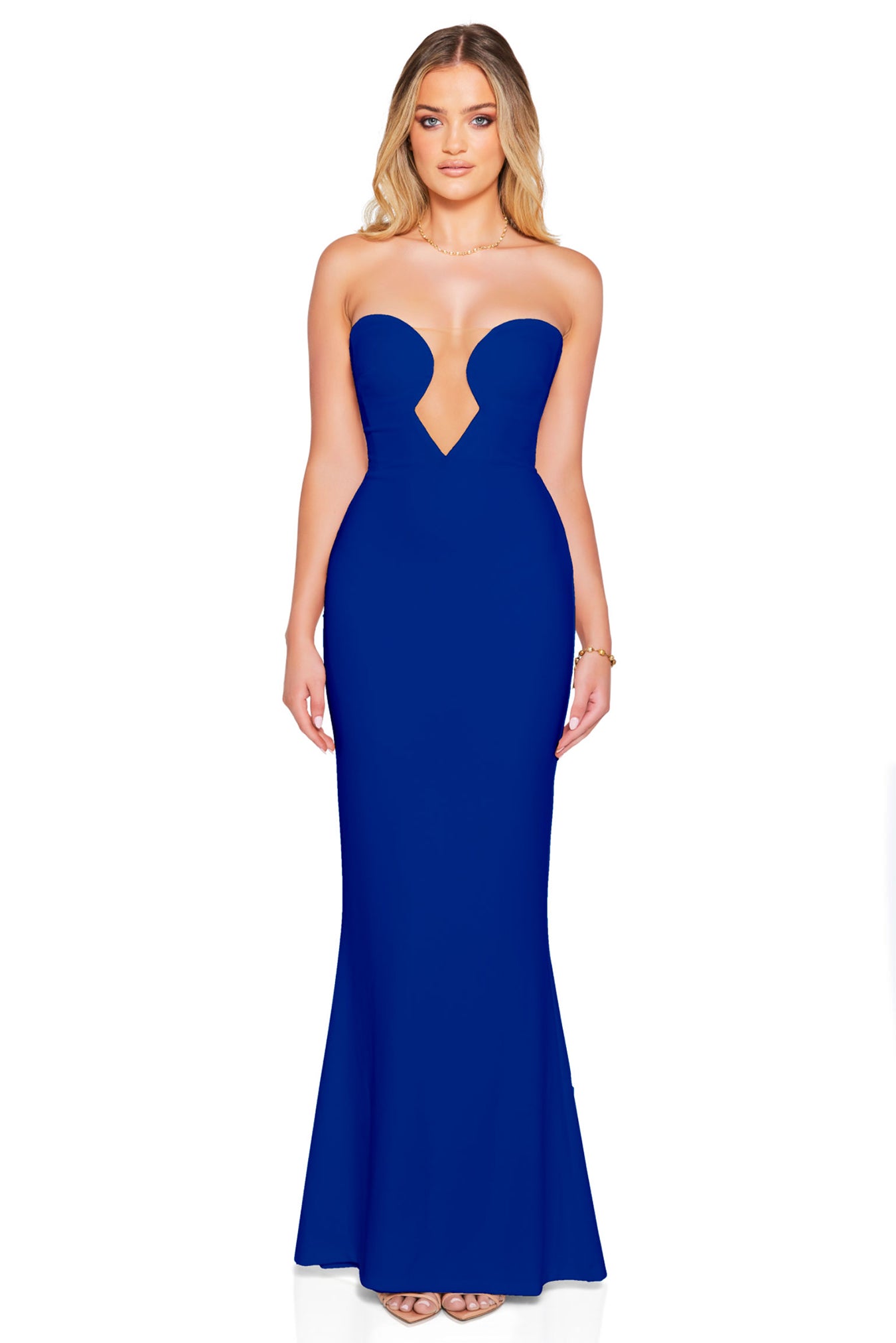 Nookie Minx Gown - Sapphire - SHOPJAUS - JAUS