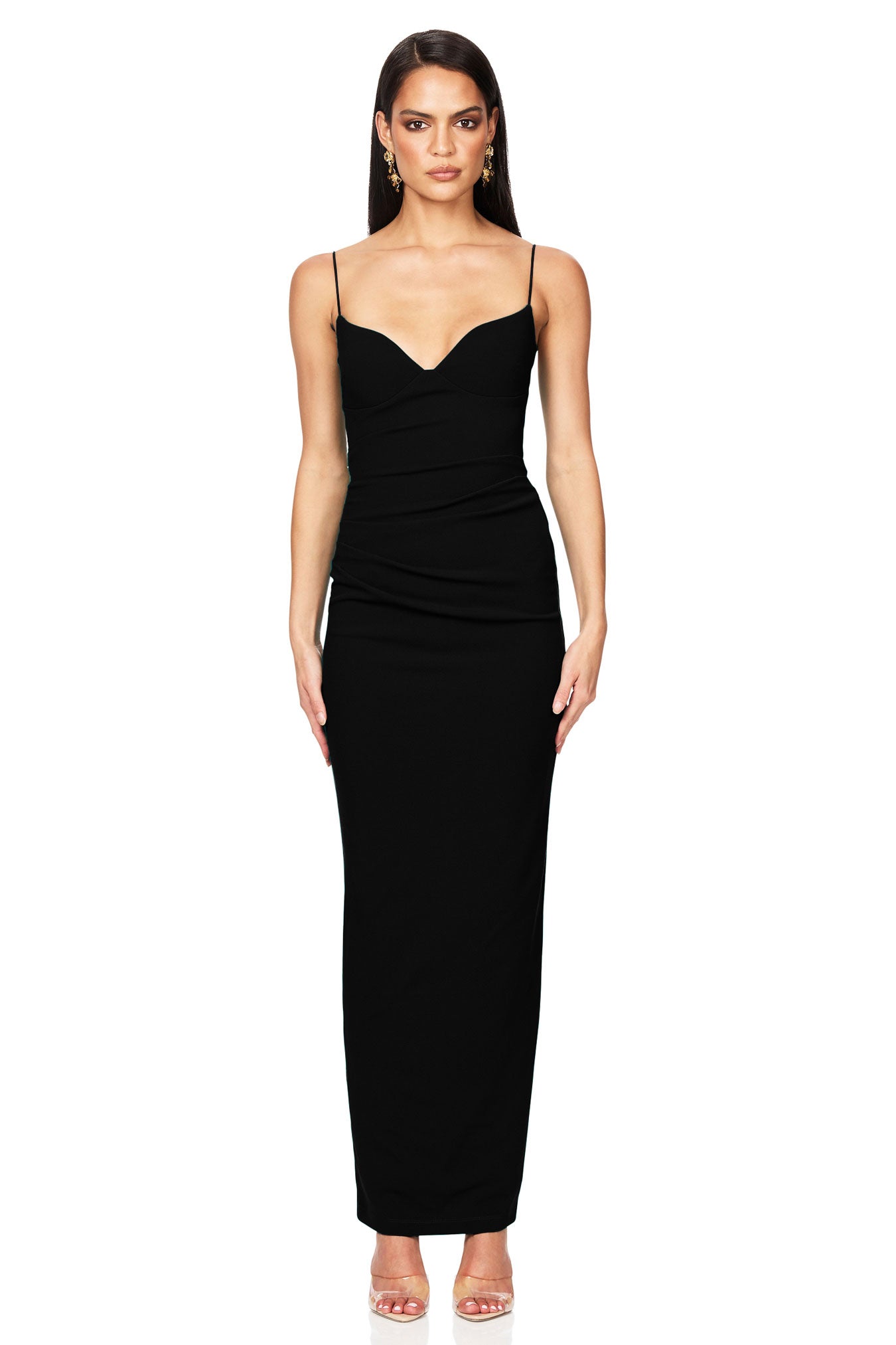 Nookie Affinity Maxi Dress - Black - SHOPJAUS - JAUS