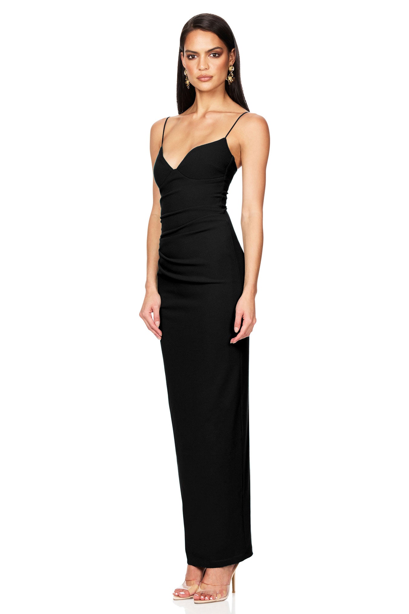 Nookie Affinity Maxi Dress - Black - SHOPJAUS - JAUS