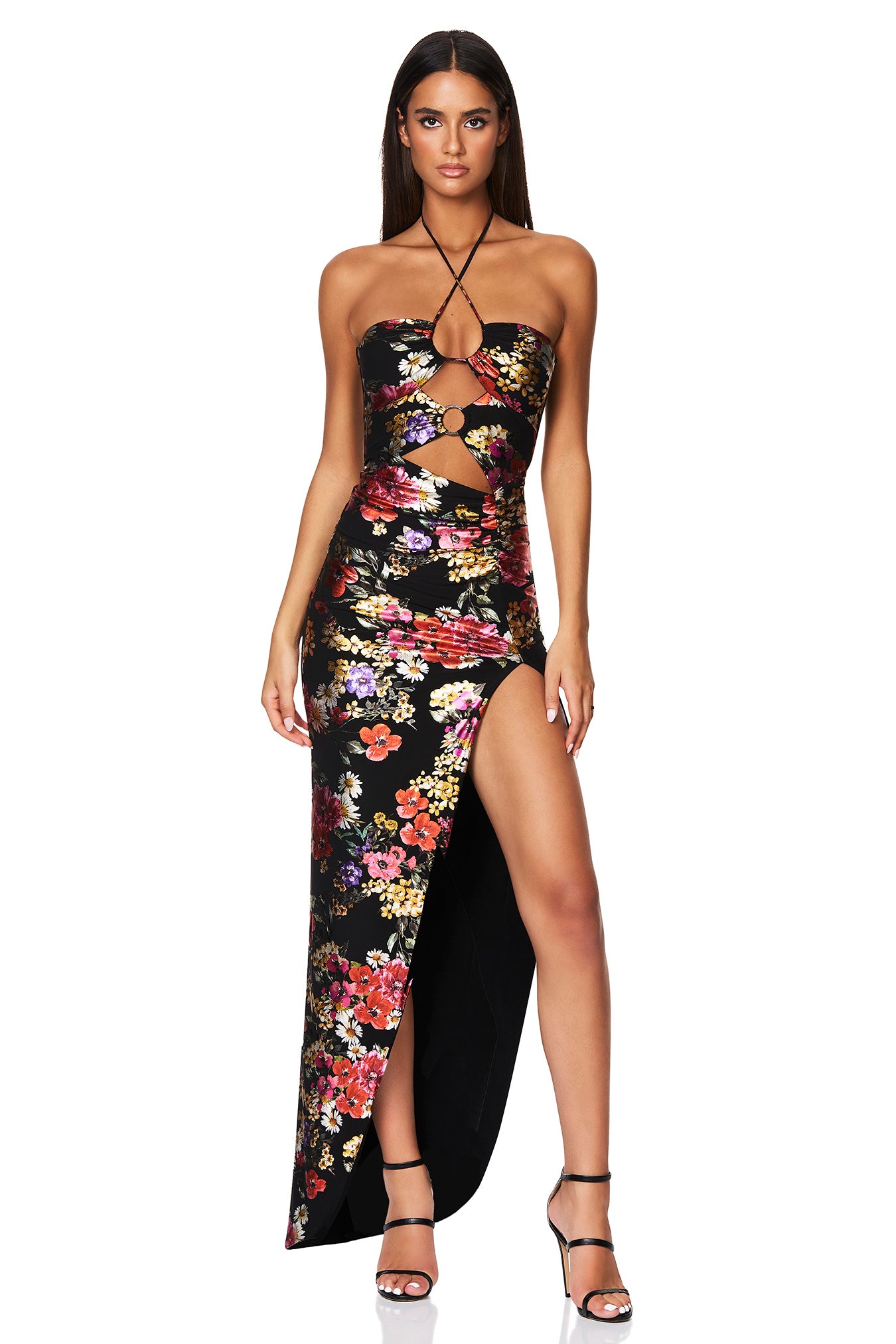 Nookie Electric Floral Maxi Dress - Floral