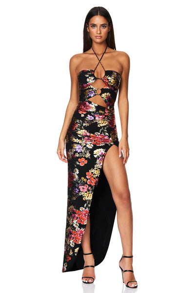 Nookie Electric Floral Maxi Dress - Floral