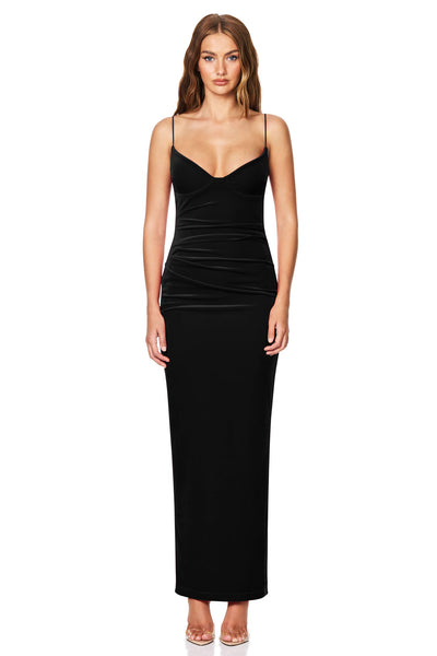 Nookie Mystery Maxi Dress - Black