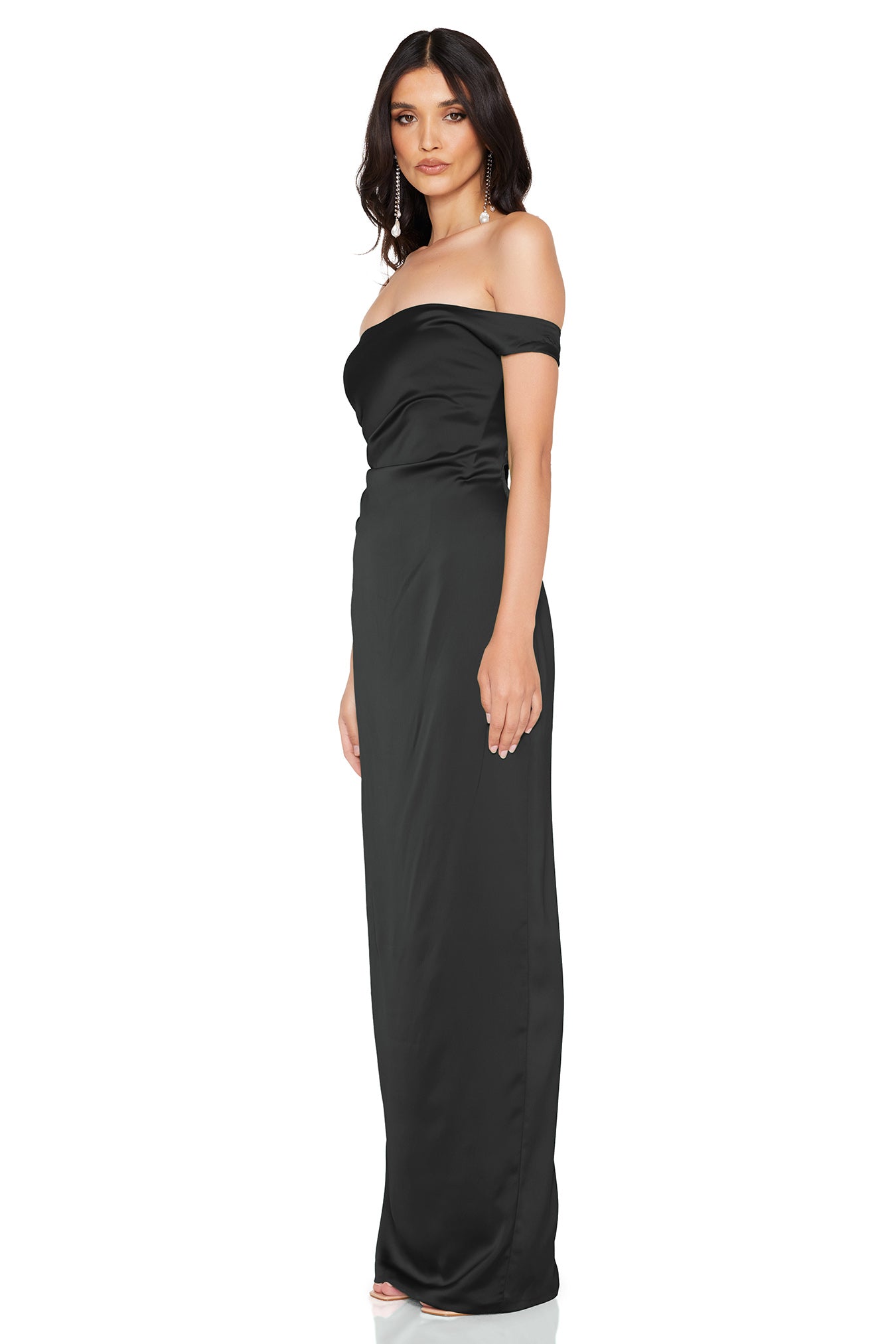 Nookie Pallisade Gown - Black - SHOPJAUS - JAUS