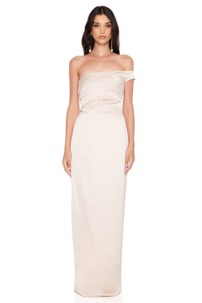 Nookie Pallisade Gown - Nude - SHOPJAUS - JAUS