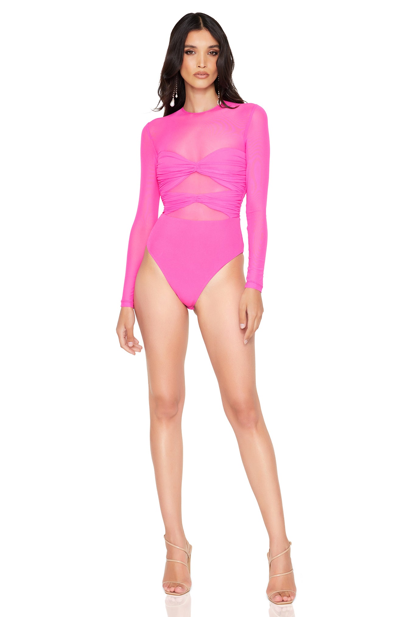 Nookie Intrigue Bodysuit - Candy - SHOPJAUS - JAUS