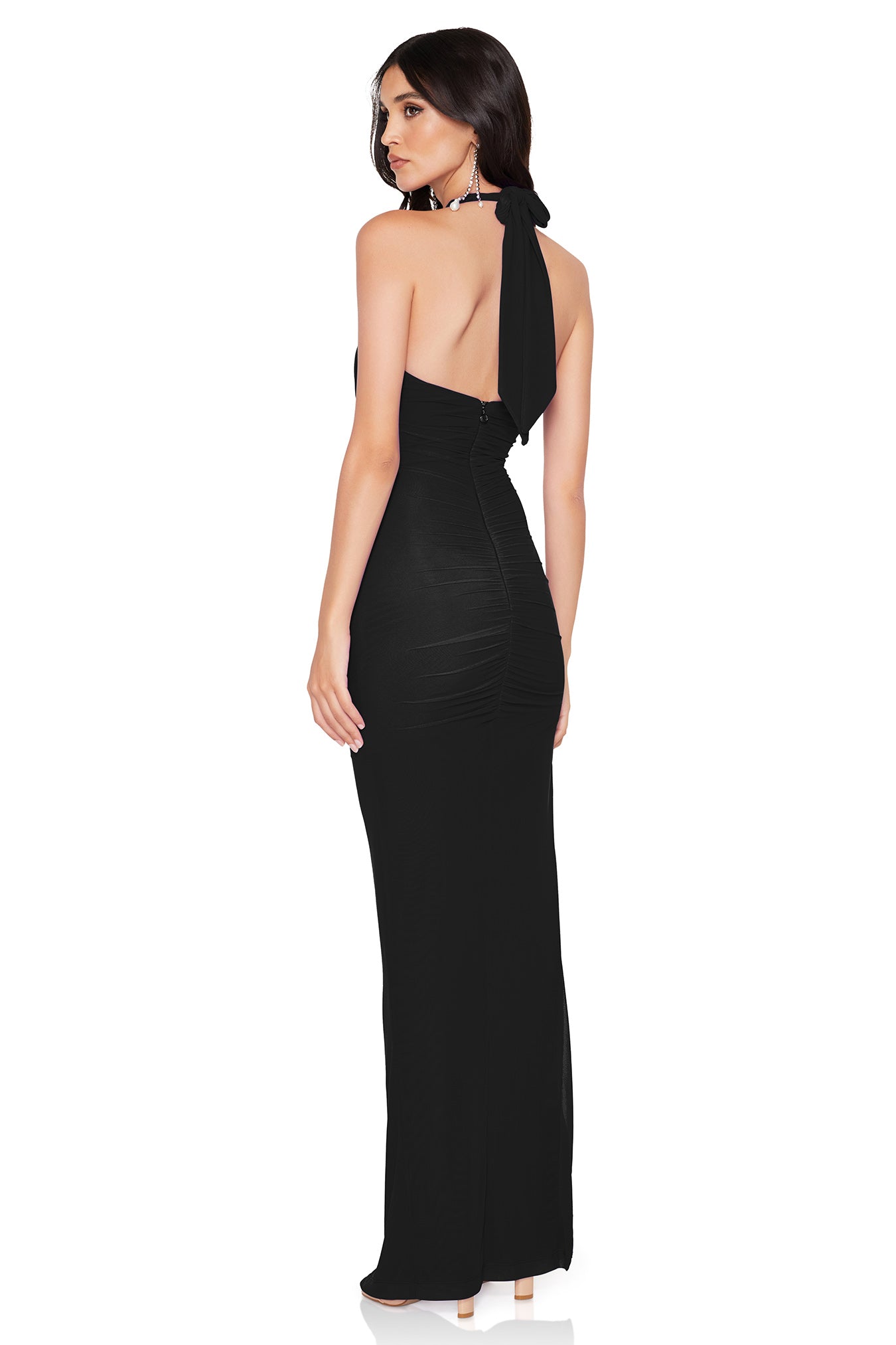 Nookie Intrigue Gown - Black - SHOPJAUS - JAUS