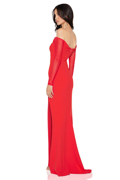 Nookie Marlowe Gown - Scarlet (PREORDER) - SHOPJAUS - JAUS